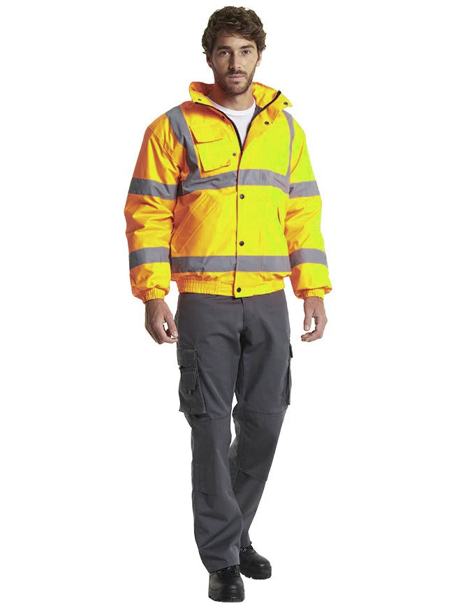 Hi Vis Bomber Jacket